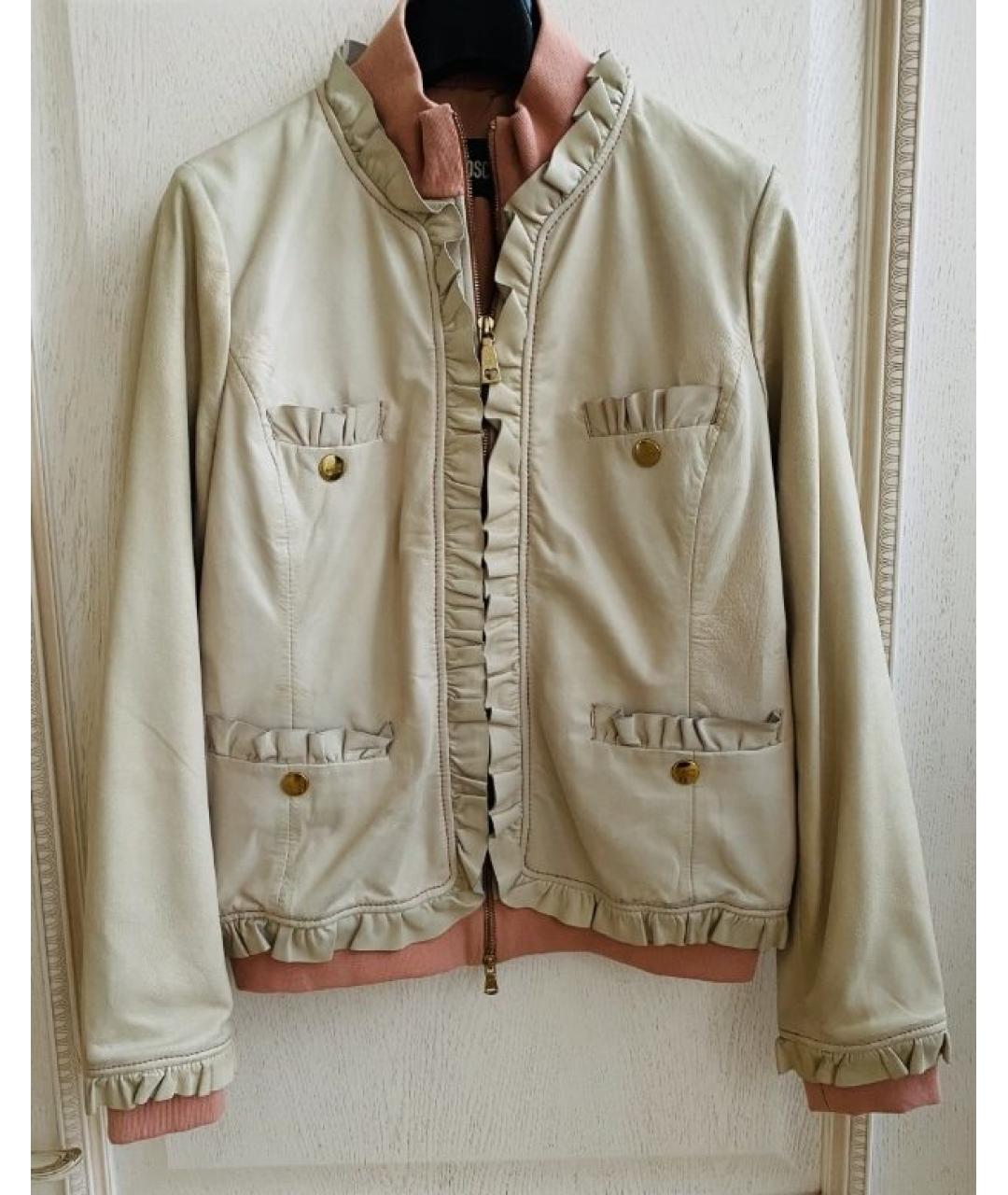 LOVE MOSCHINO Кожаная куртка, фото 3