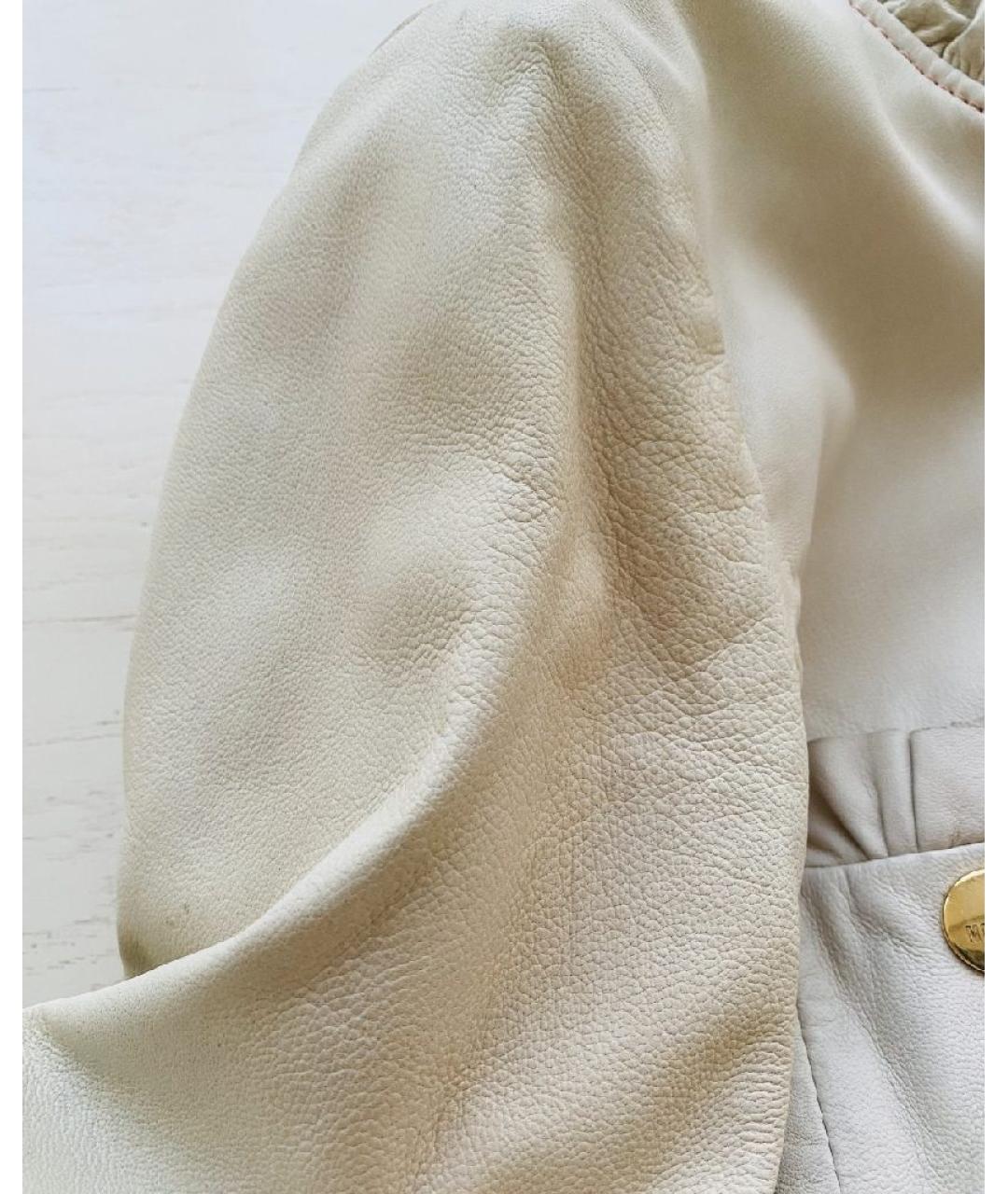 LOVE MOSCHINO Кожаная куртка, фото 5