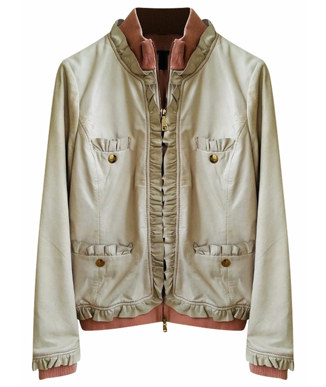 LOVE MOSCHINO Кожаная куртка, фото 1