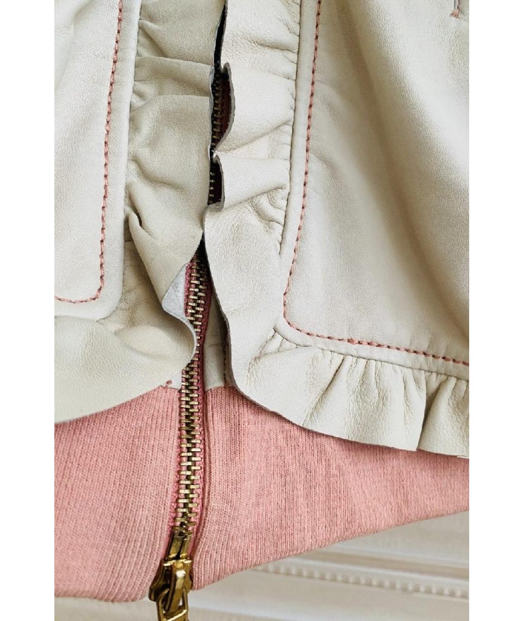 LOVE MOSCHINO Кожаная куртка, фото 9