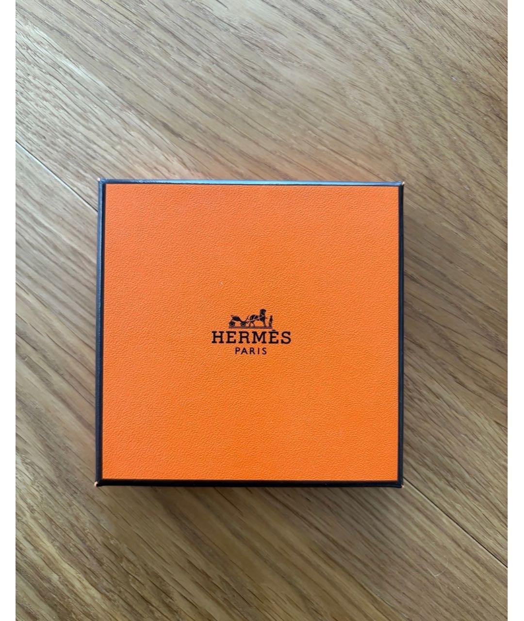 HERMES Голубой металлический браслет, фото 5