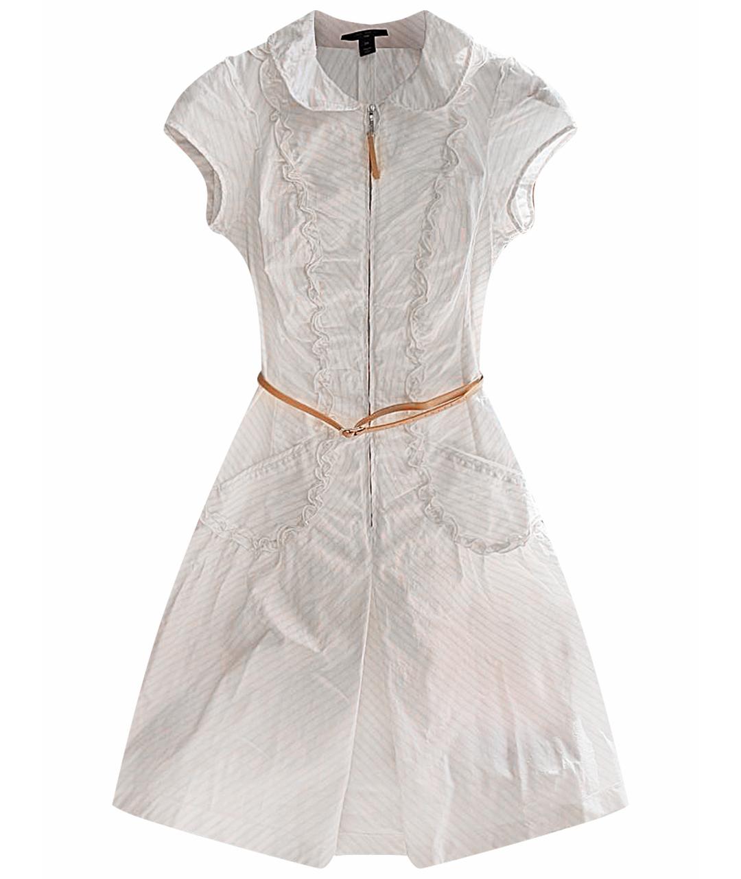 LOUIS VUITTON Бежевое хлопковое повседневное платье, фото 1