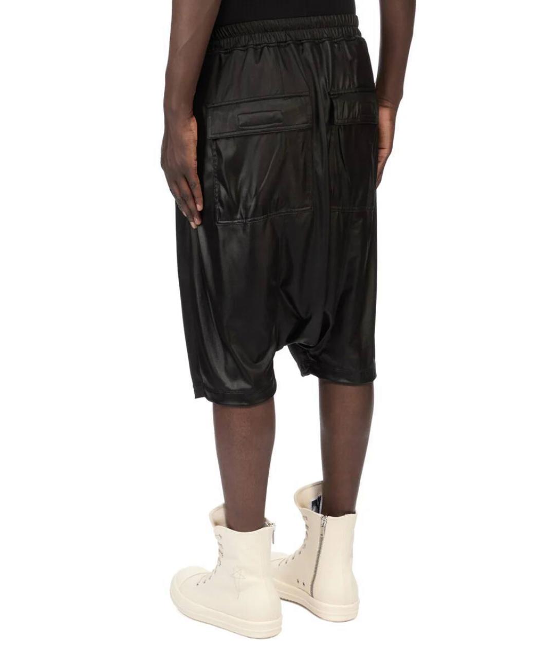 RICK OWENS Черные шорты, фото 4