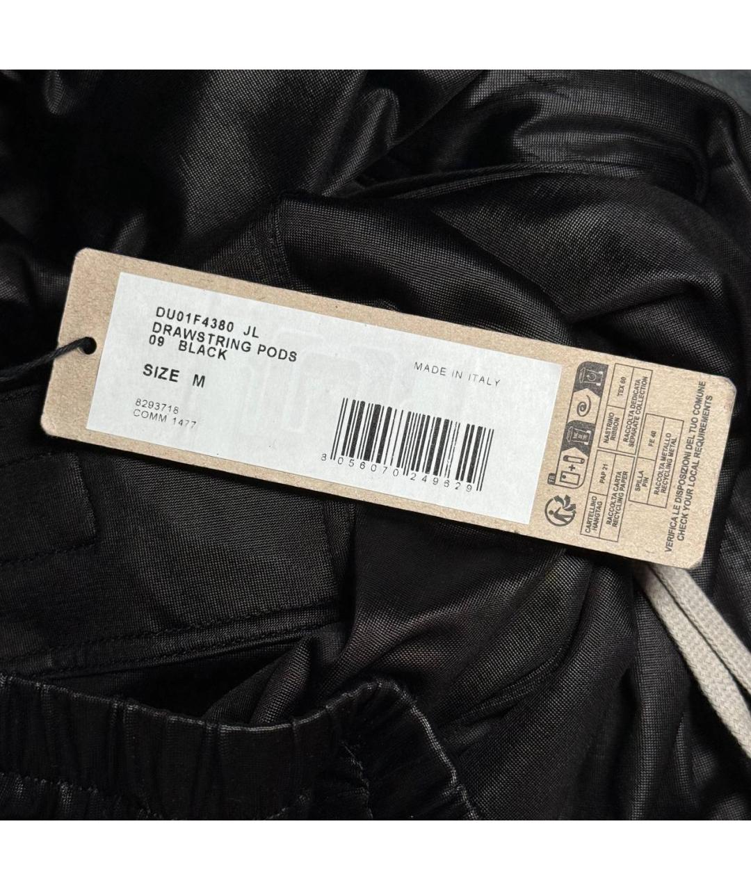 RICK OWENS Черные шорты, фото 5