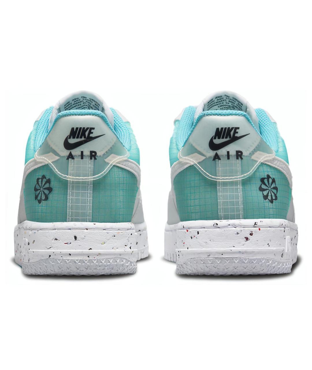 NIKE Бирюзовые синтетические кроссовки, фото 5