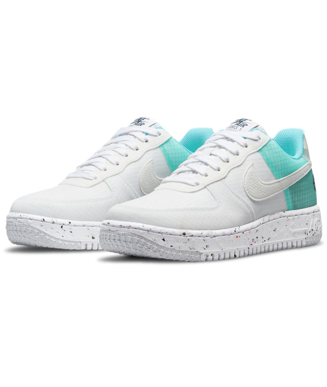 NIKE Бирюзовые синтетические кроссовки, фото 3