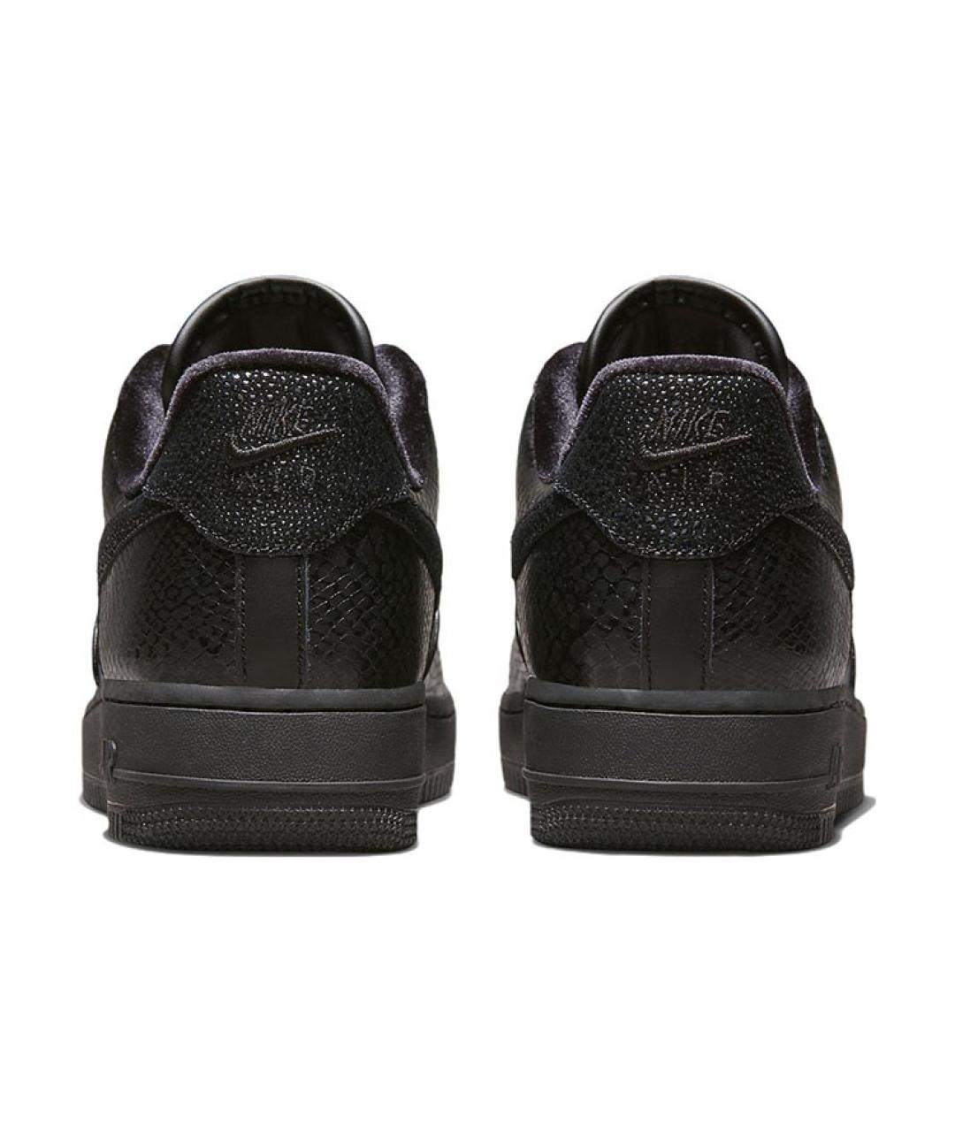 NIKE Черные кожаные кроссовки, фото 6