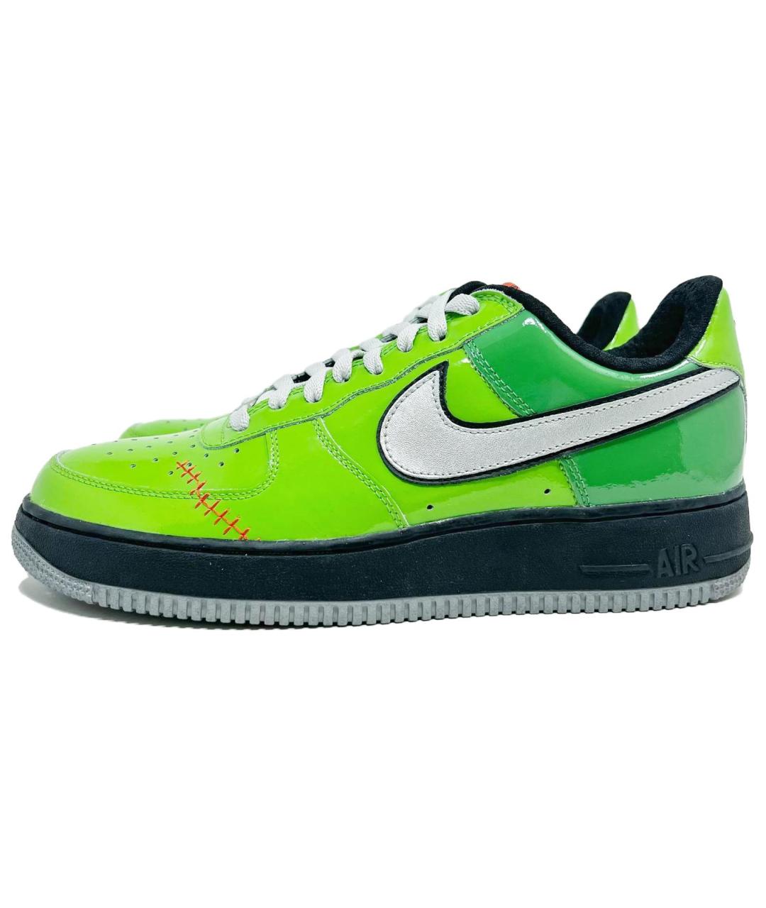 NIKE Зеленые низкие кроссовки / кеды, фото 3