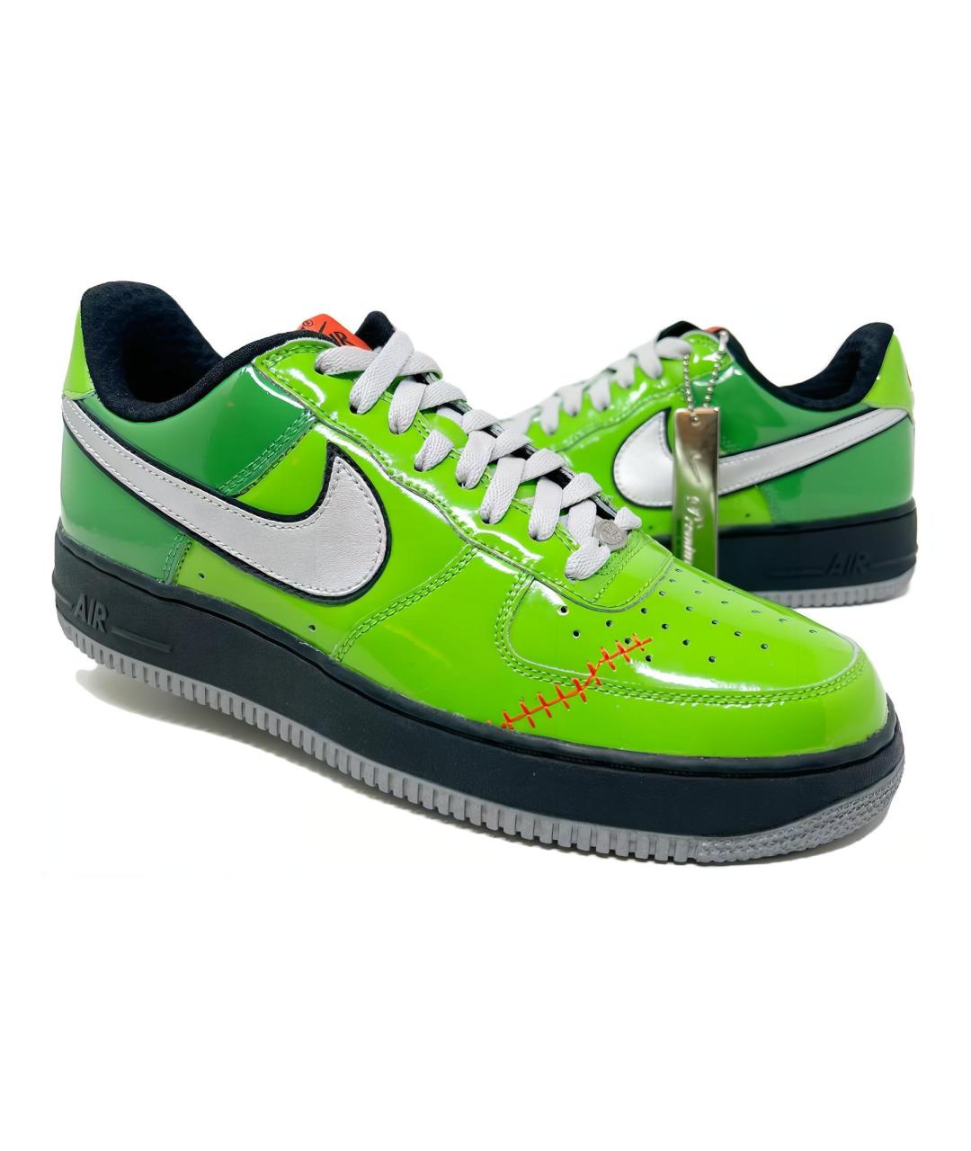 NIKE Зеленые низкие кроссовки / кеды, фото 5