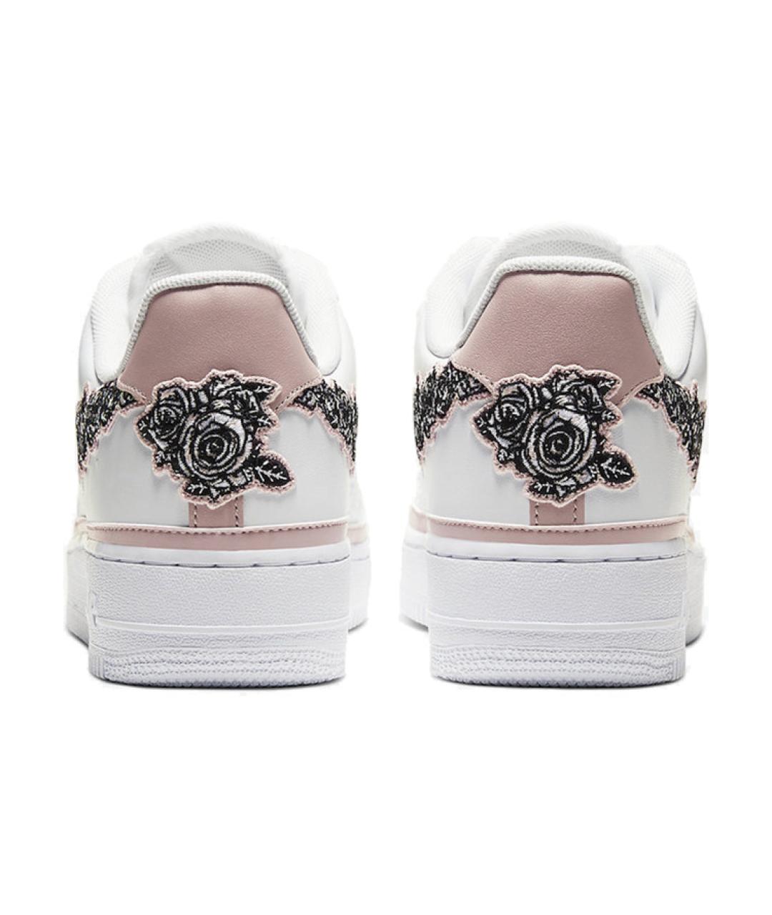 NIKE Белые кожаные кроссовки, фото 5