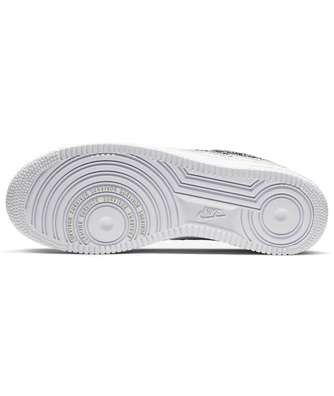 NIKE Белые кожаные кроссовки, фото 6