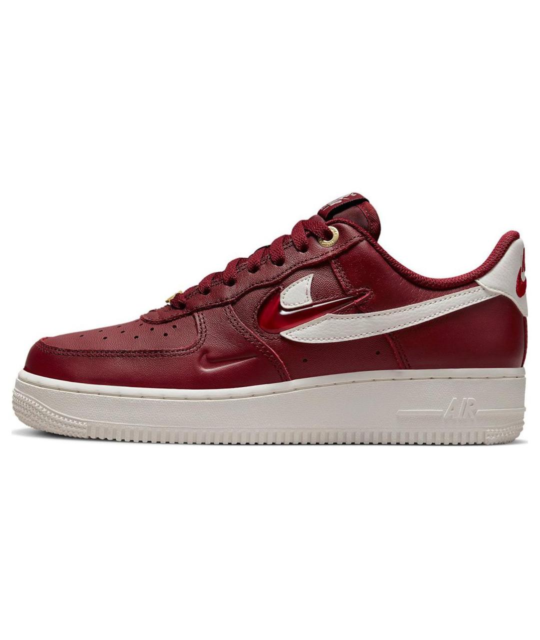 NIKE Красные кожаные кроссовки, фото 3