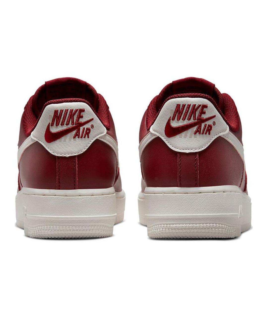 NIKE Красные кожаные кроссовки, фото 6