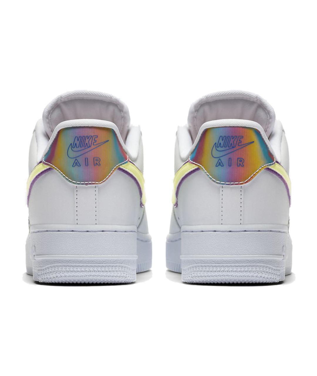 NIKE Белые кожаные кроссовки, фото 6