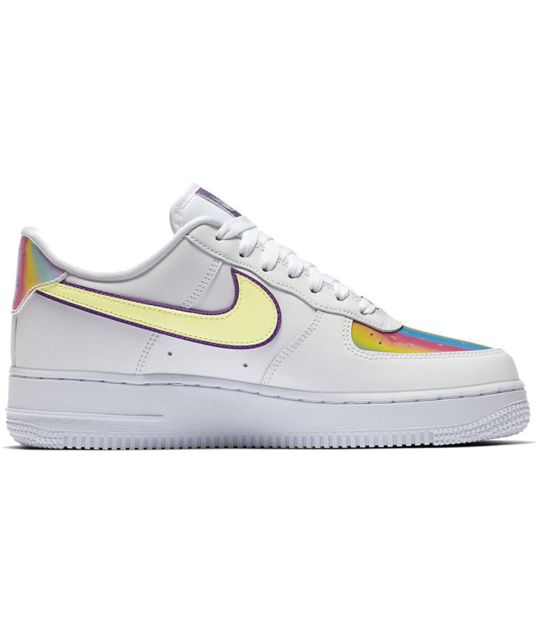 NIKE Белые кожаные кроссовки, фото 2