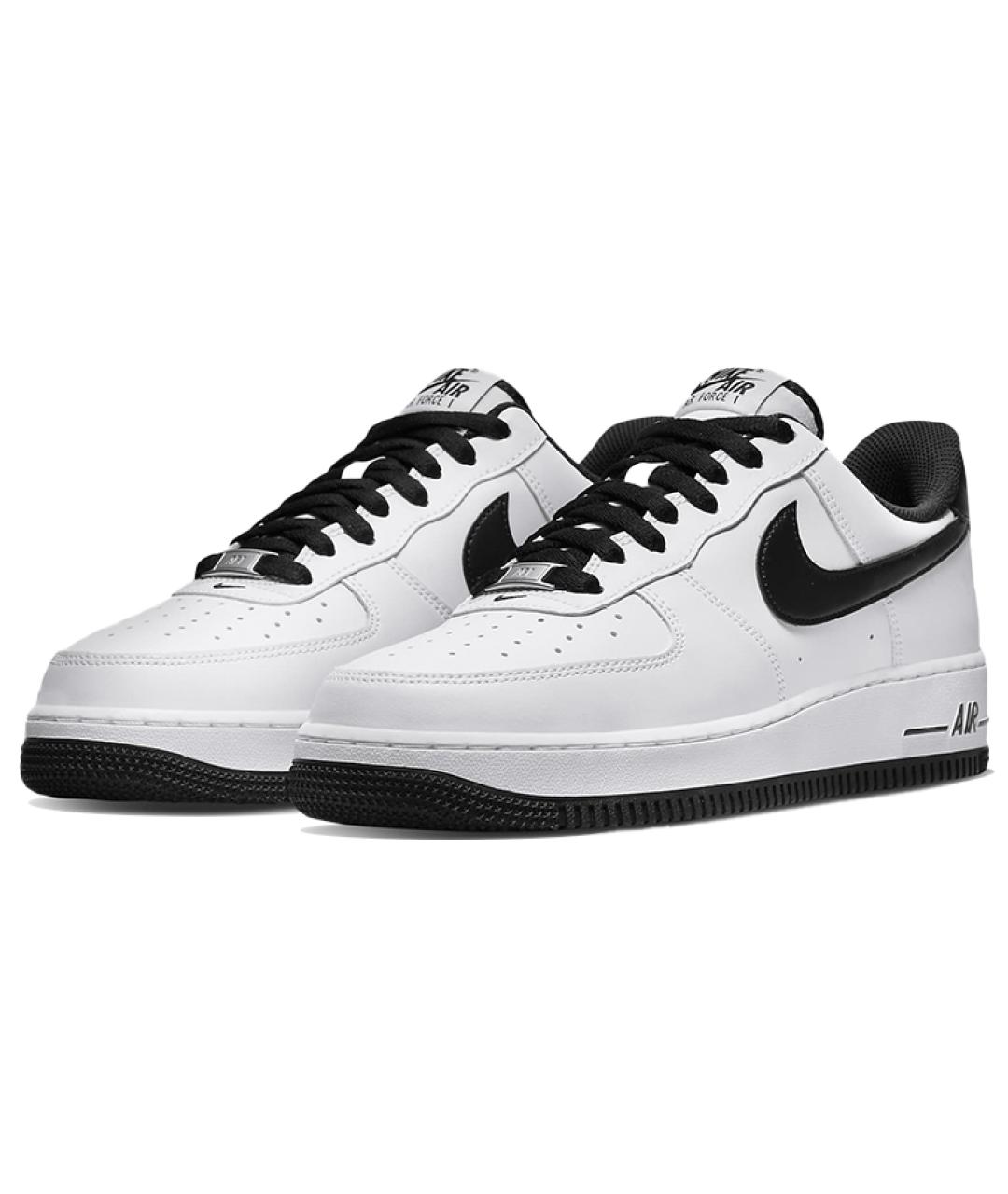 NIKE Белые кожаные кроссовки, фото 4