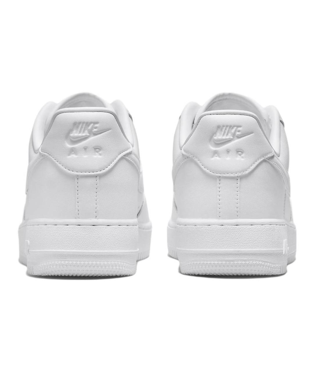 NIKE Белые кожаные кроссовки, фото 6