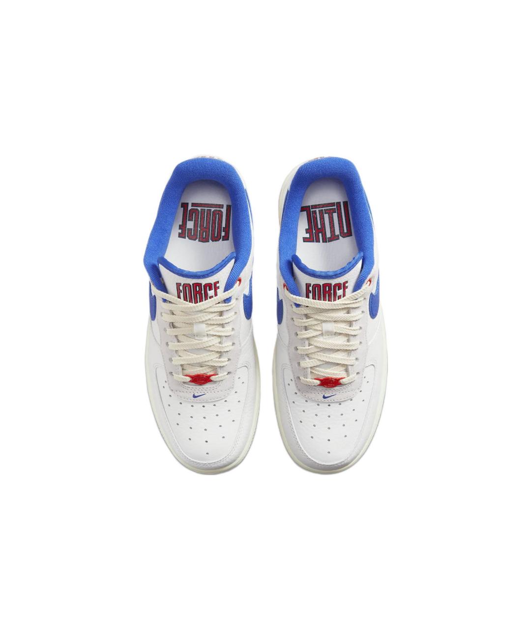 NIKE Белые кожаные кроссовки, фото 5