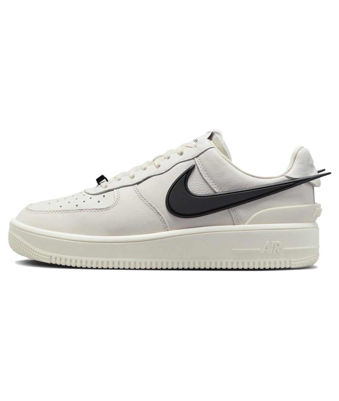 NIKE Белые кожаные кроссовки, фото 3