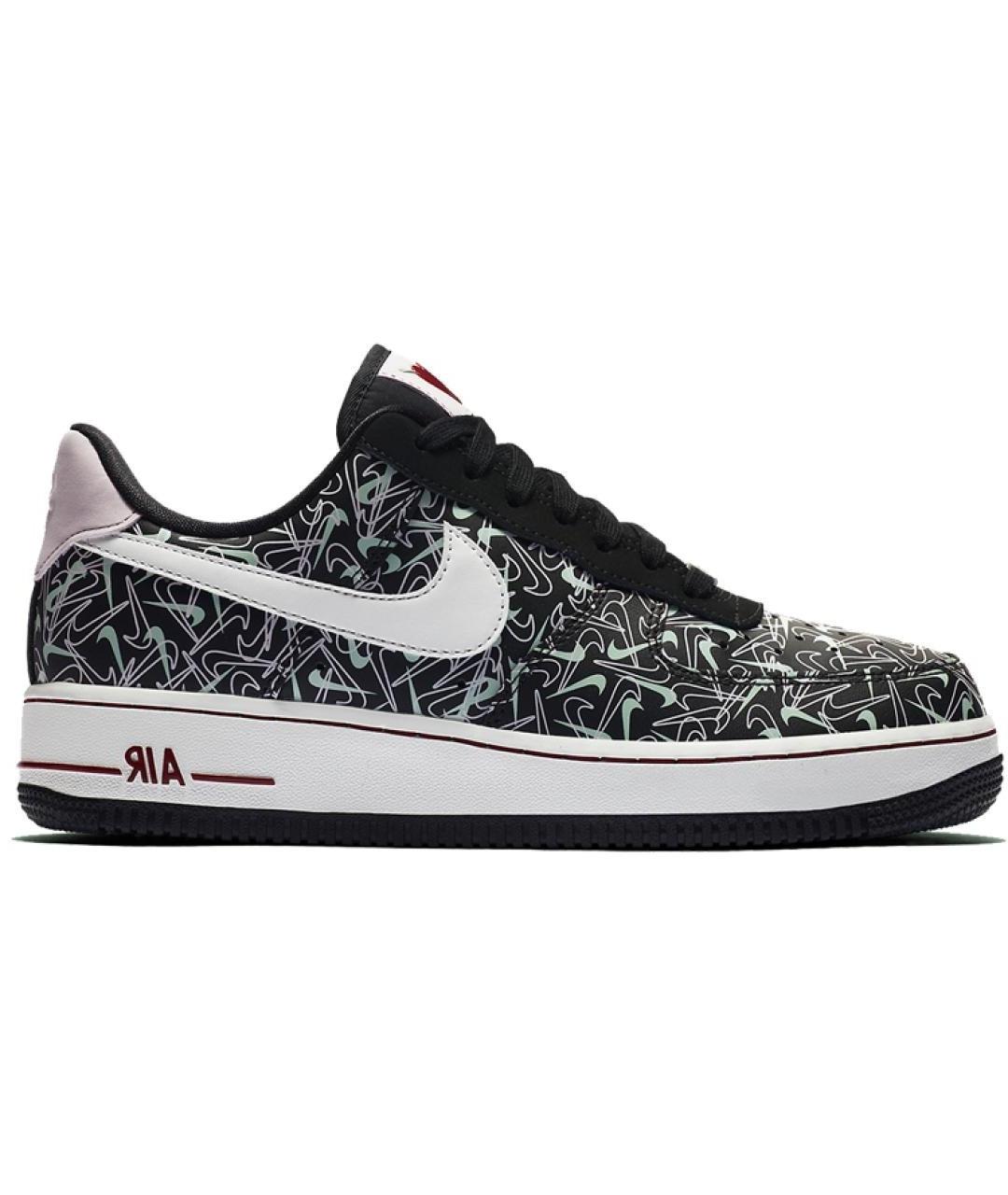 NIKE Черные кожаные кроссовки, фото 1