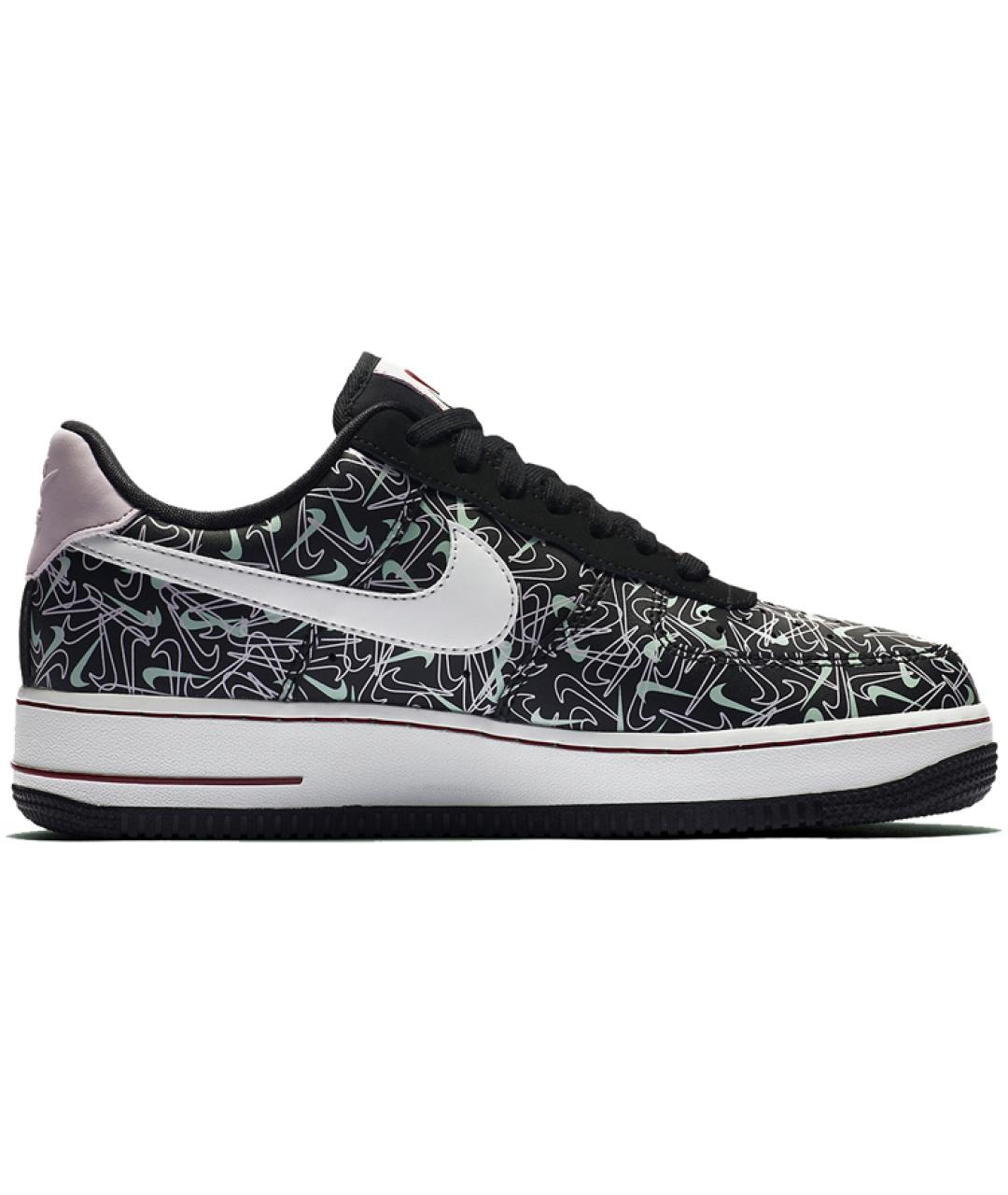 NIKE Черные кожаные кроссовки, фото 2