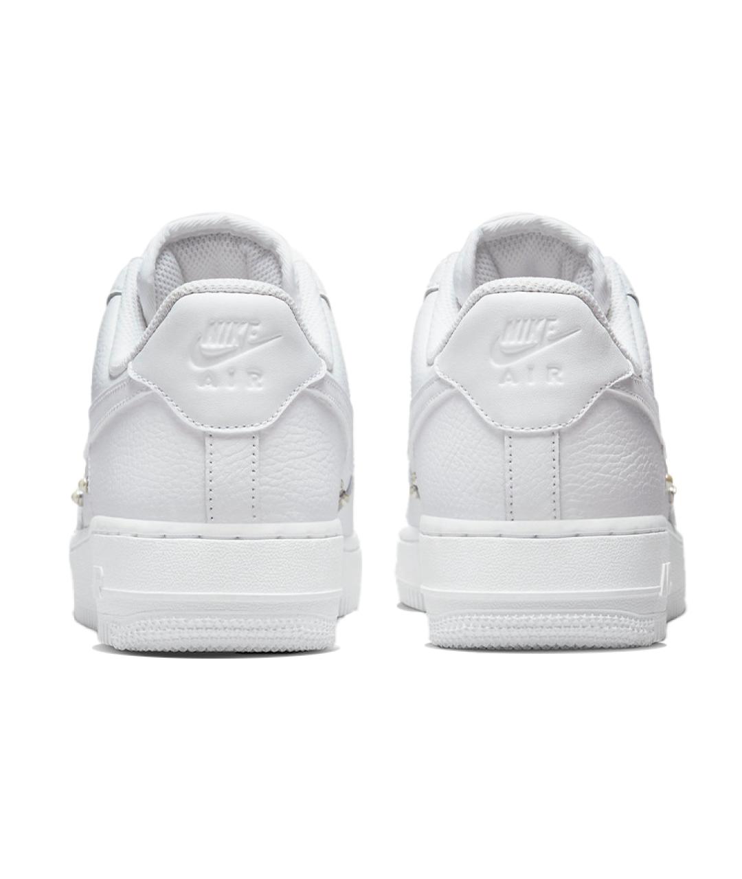 NIKE Белые кожаные кроссовки, фото 6