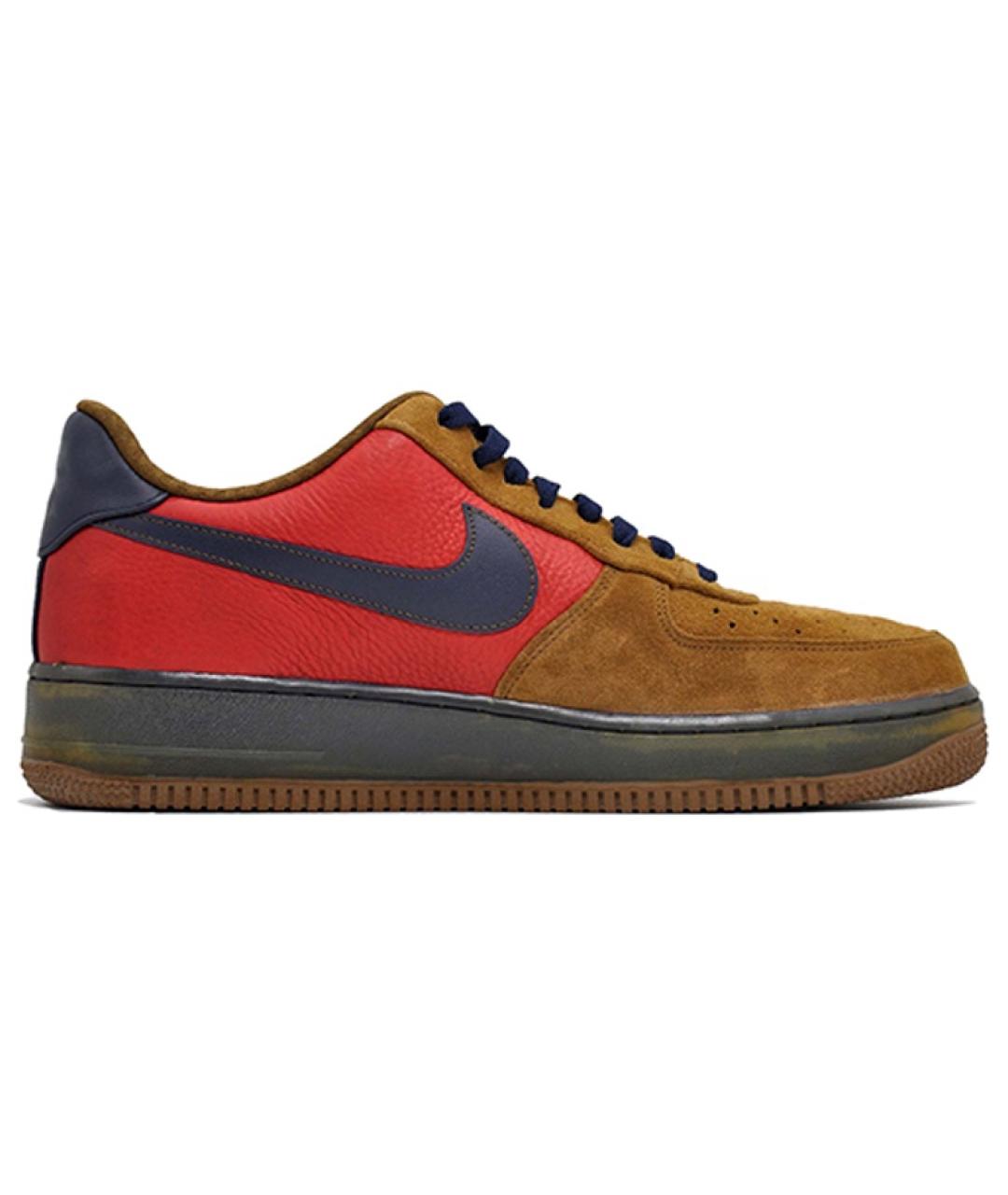 NIKE Коричневые низкие кроссовки / кеды, фото 3