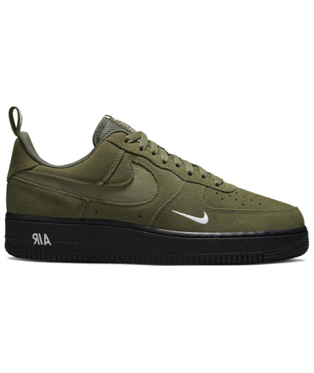 NIKE Зеленые низкие кроссовки / кеды, фото 1