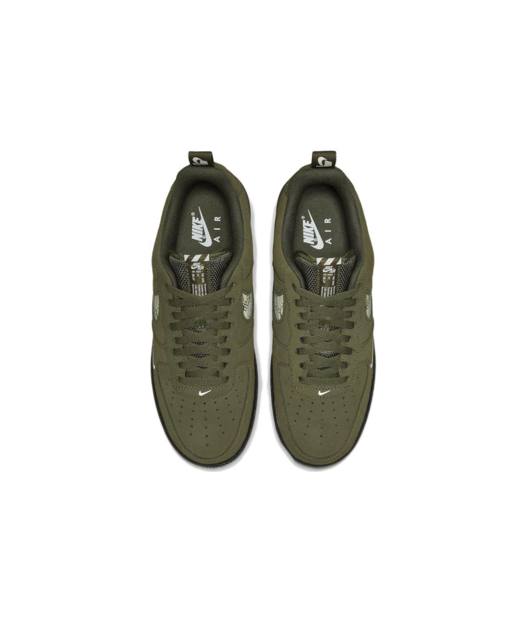 NIKE Зеленые низкие кроссовки / кеды, фото 4