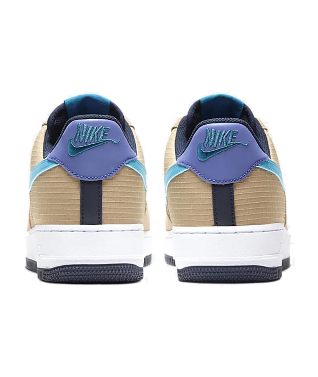 NIKE Коричневые замшевые кроссовки, фото 4