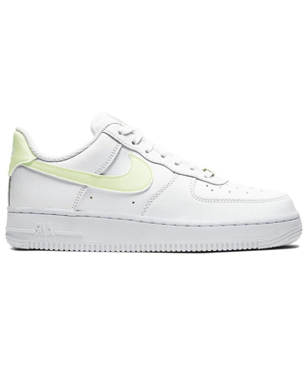 NIKE Белые кожаные кроссовки, фото 1