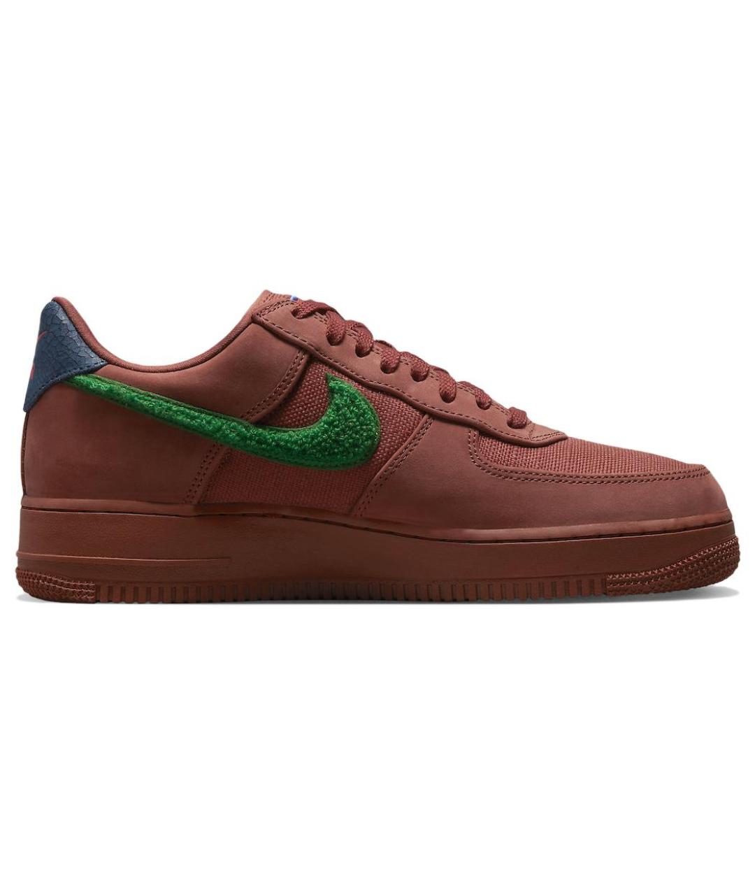 NIKE Бордовые низкие кроссовки / кеды, фото 3