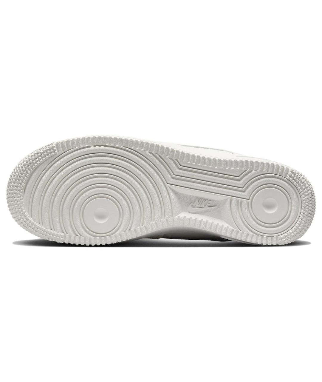 NIKE Белые кожаные кроссовки, фото 6