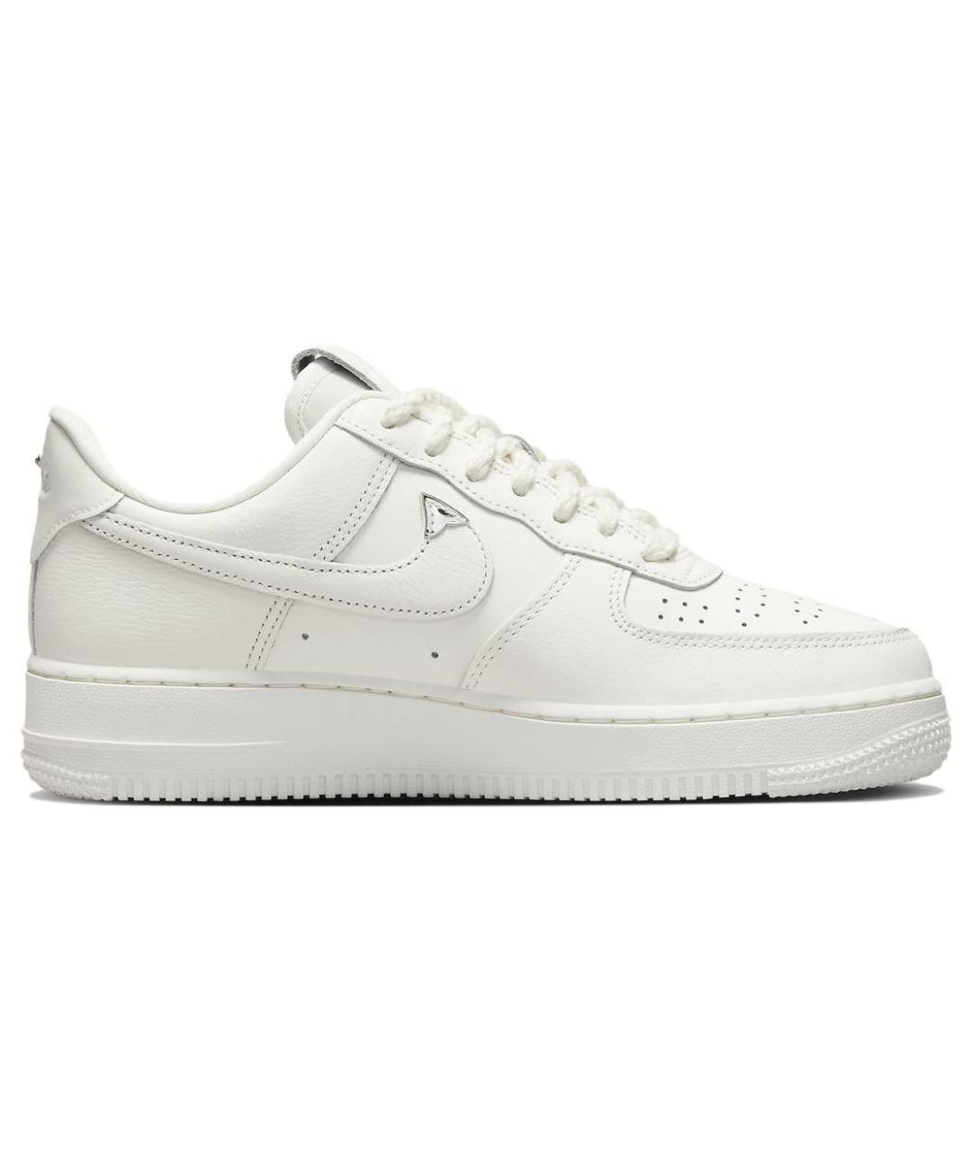 NIKE Белые кожаные кроссовки, фото 2