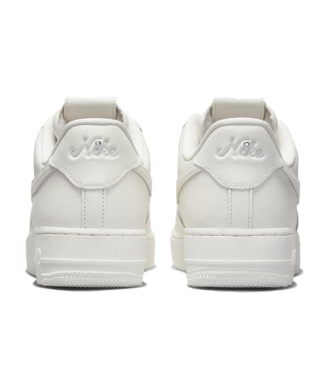 NIKE Белые кожаные кроссовки, фото 5