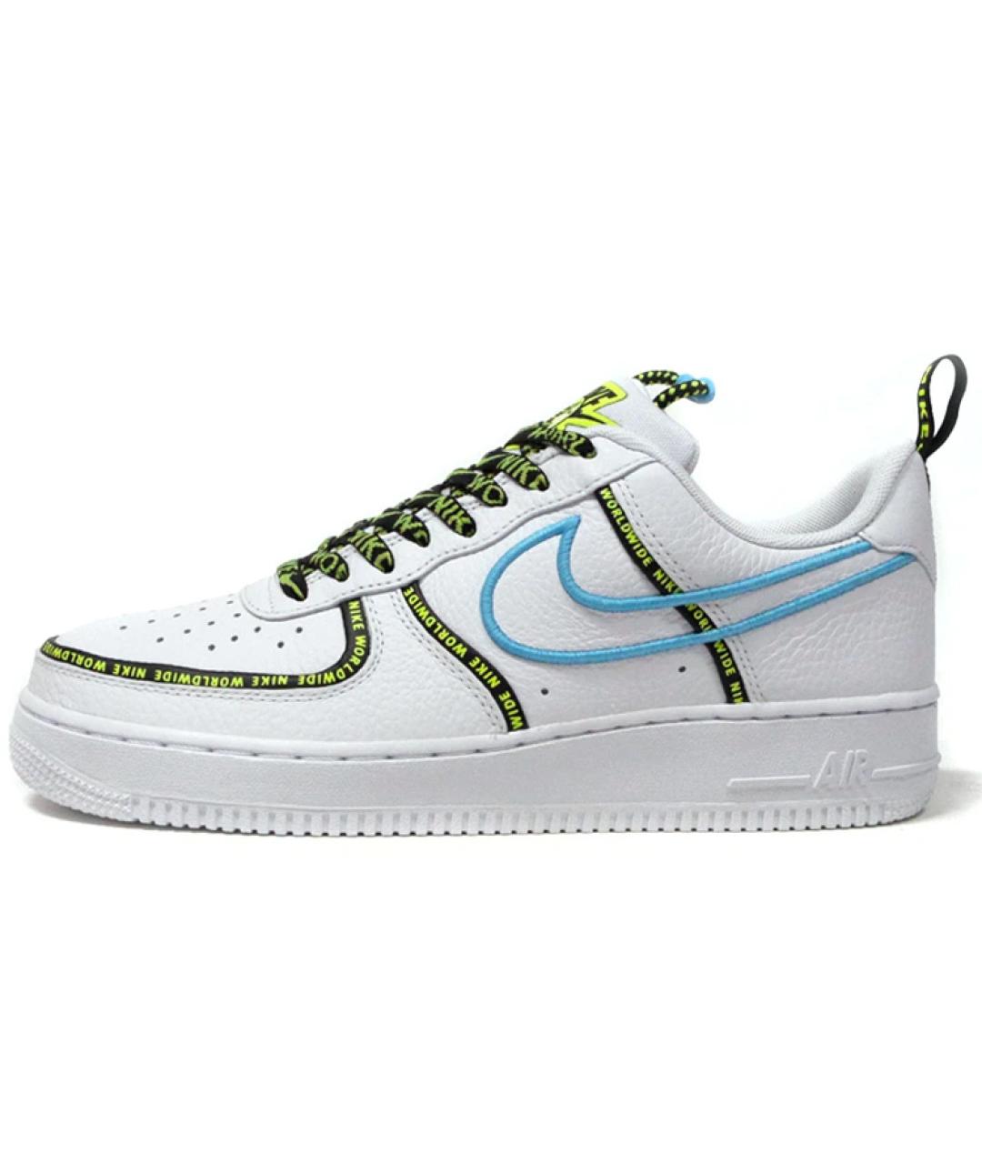 NIKE Белые кожаные кроссовки, фото 2