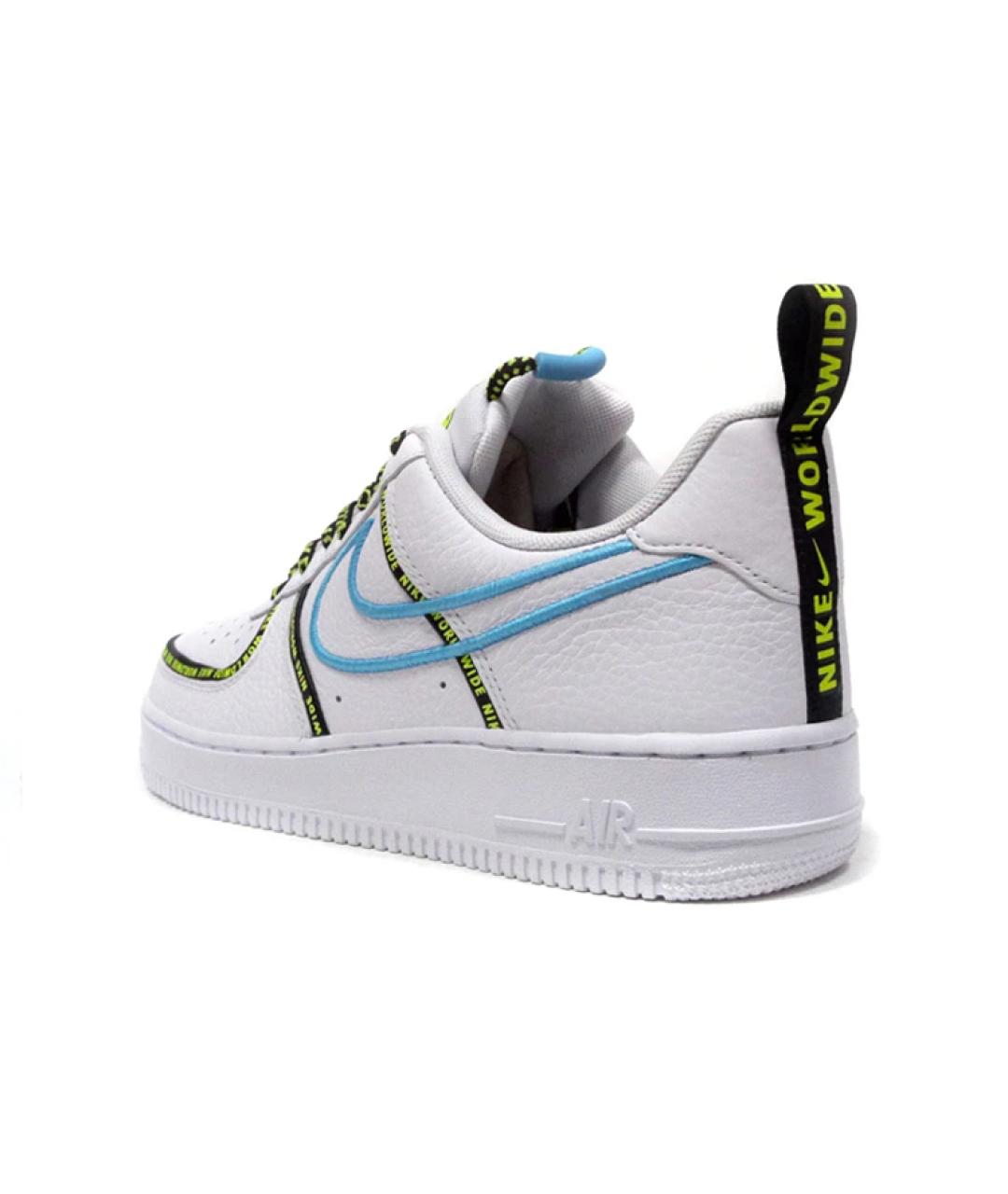 NIKE Белые кожаные кроссовки, фото 4