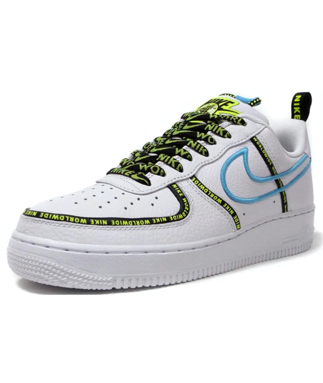 NIKE Белые кожаные кроссовки, фото 3