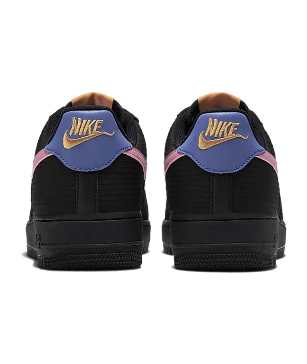 NIKE Черные кожаные кроссовки, фото 5