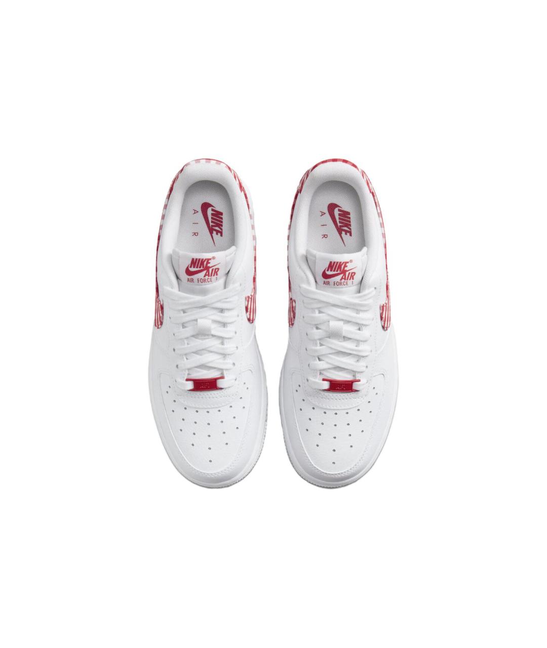 NIKE Белые кожаные кроссовки, фото 5