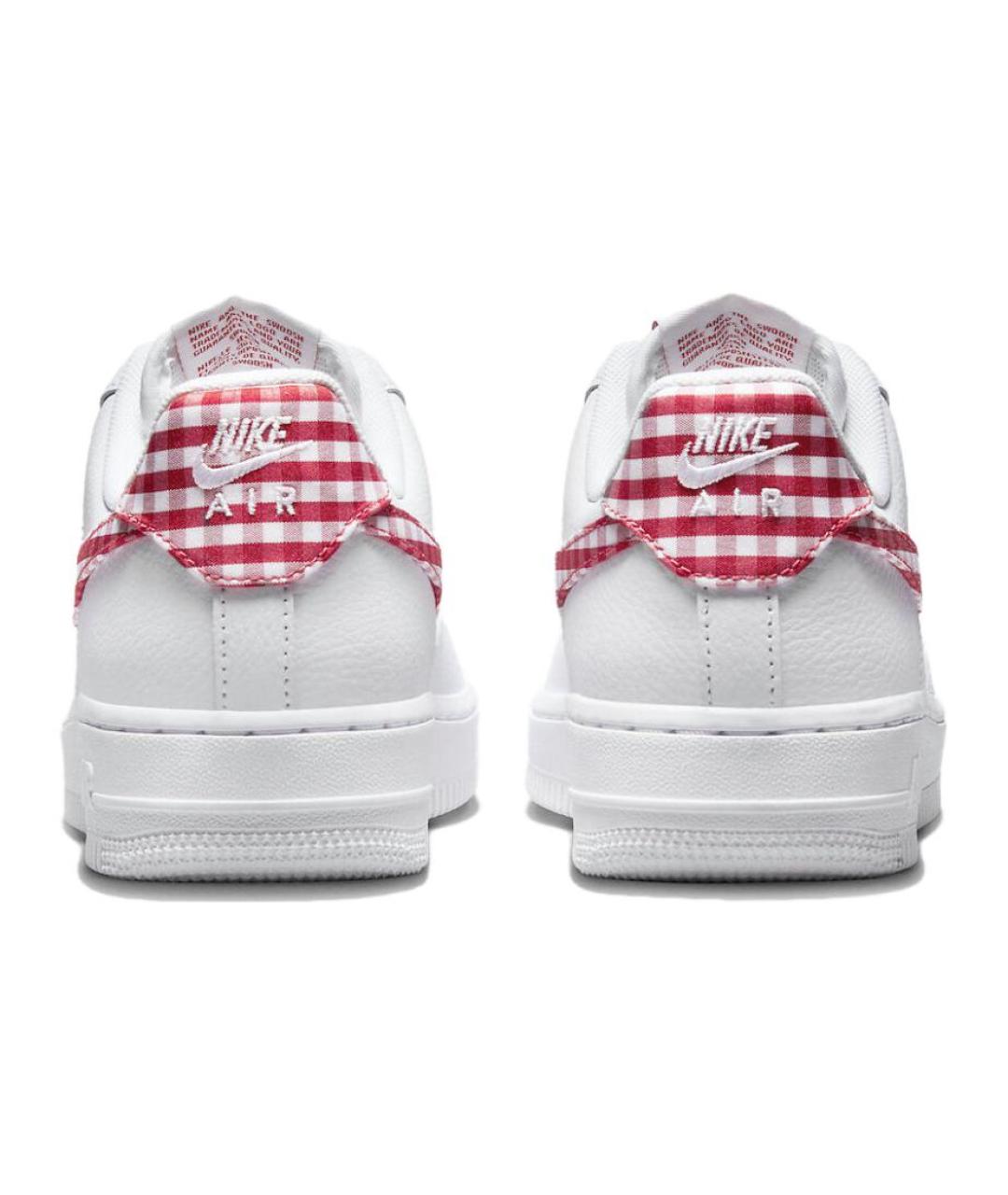 NIKE Белые кожаные кроссовки, фото 6