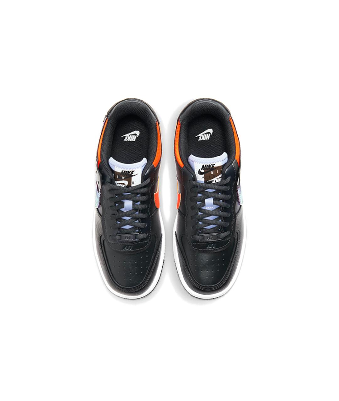 NIKE Черные кожаные кроссовки, фото 5
