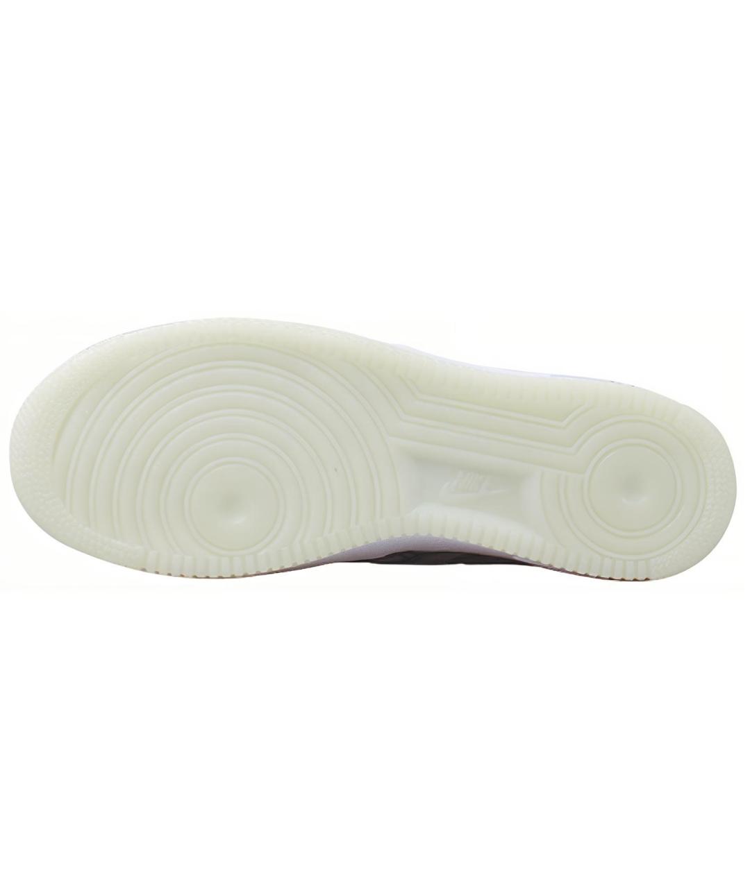 NIKE Белые кожаные кроссовки, фото 6