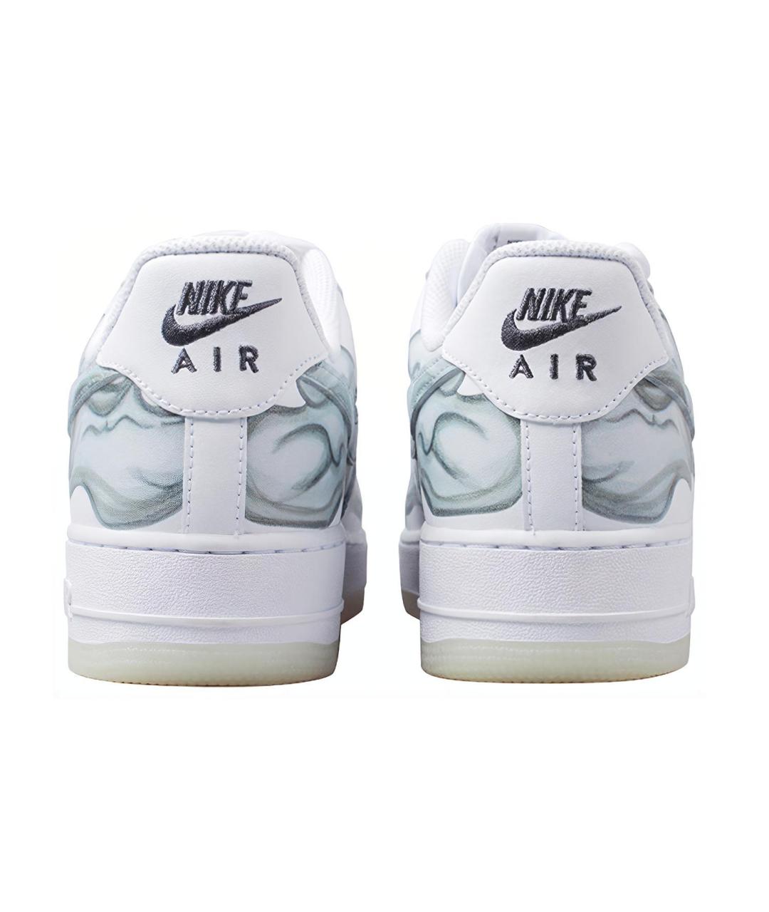 NIKE Белые кожаные кроссовки, фото 5