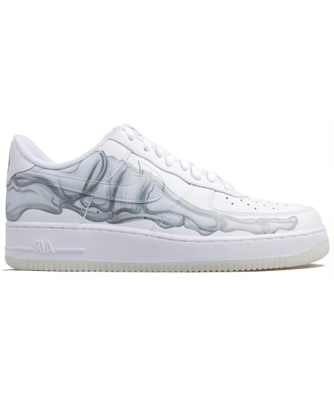 NIKE Белые кожаные кроссовки, фото 1