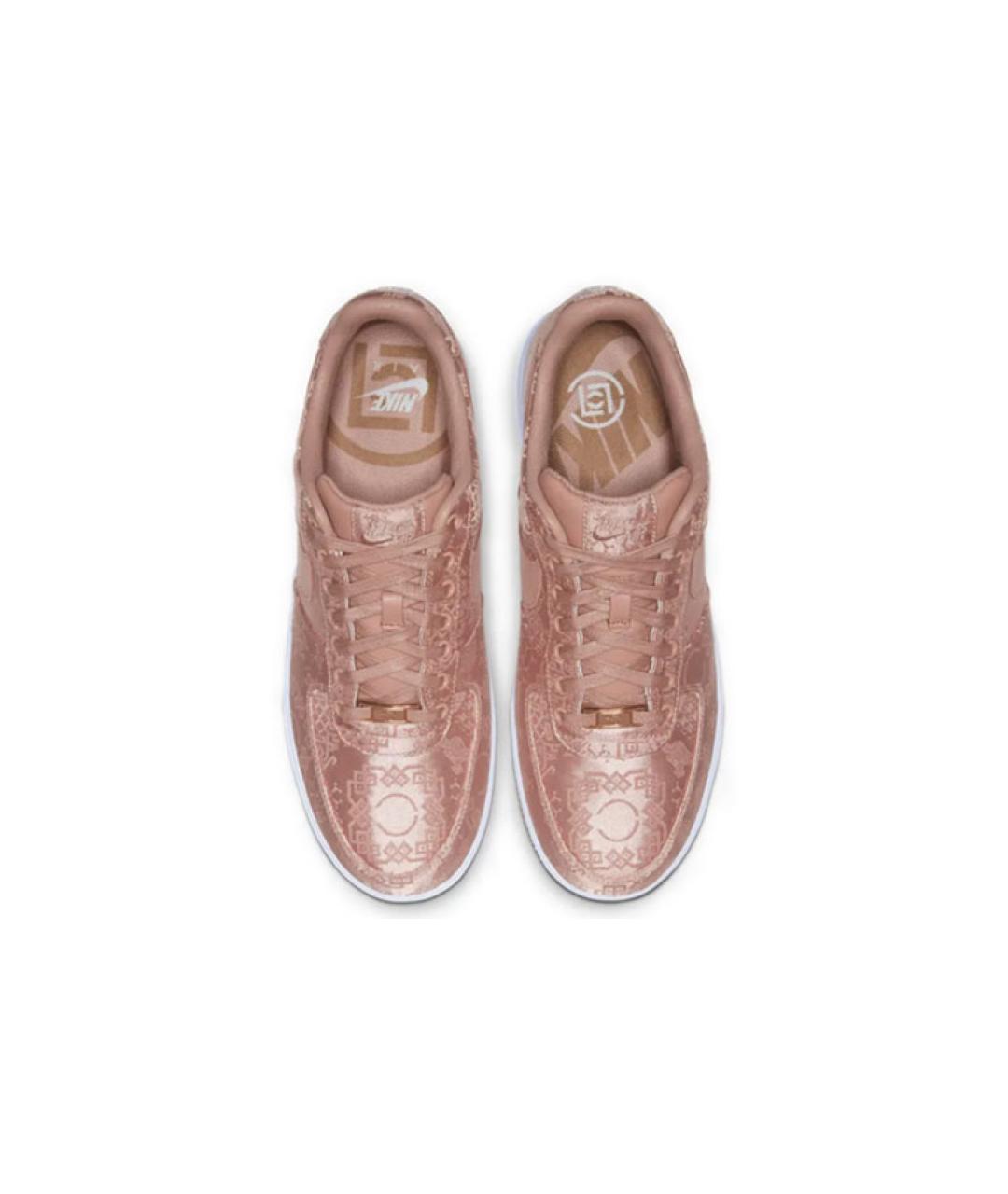 NIKE Розовые кожаные кроссовки, фото 5