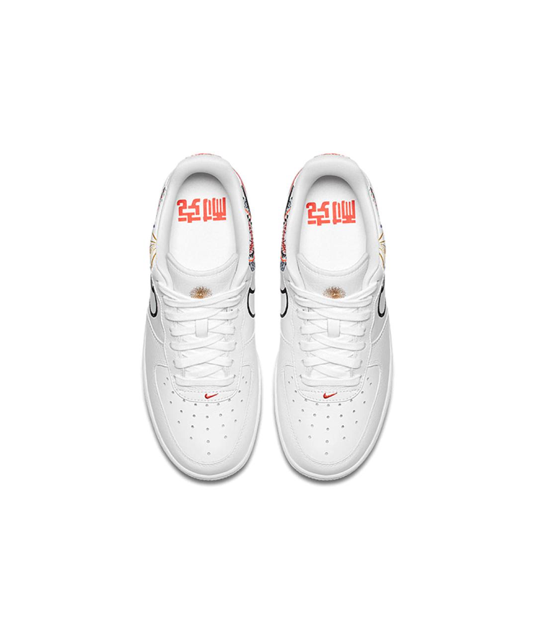 NIKE Белые кожаные кроссовки, фото 5