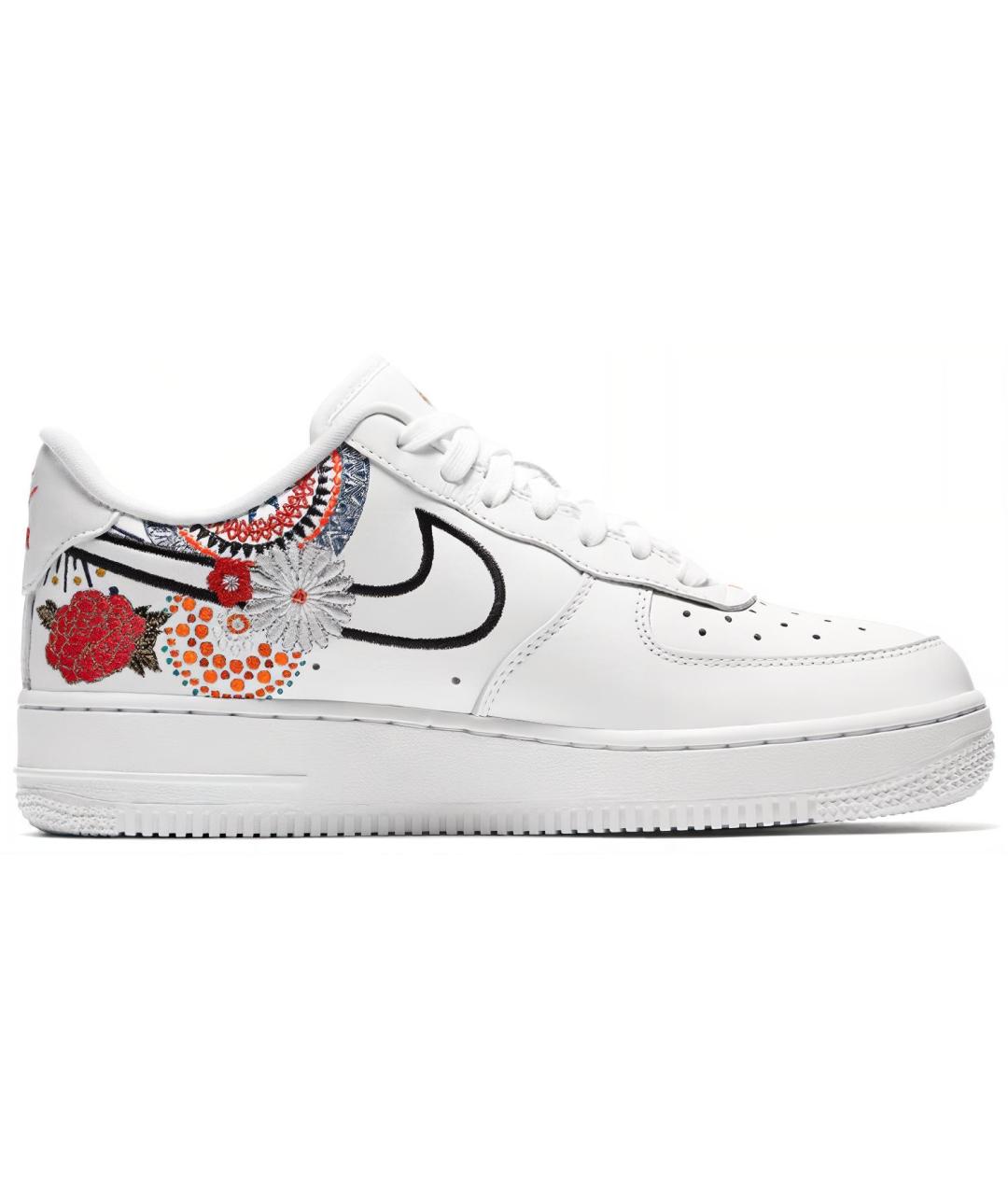 NIKE Белые кожаные кроссовки, фото 2