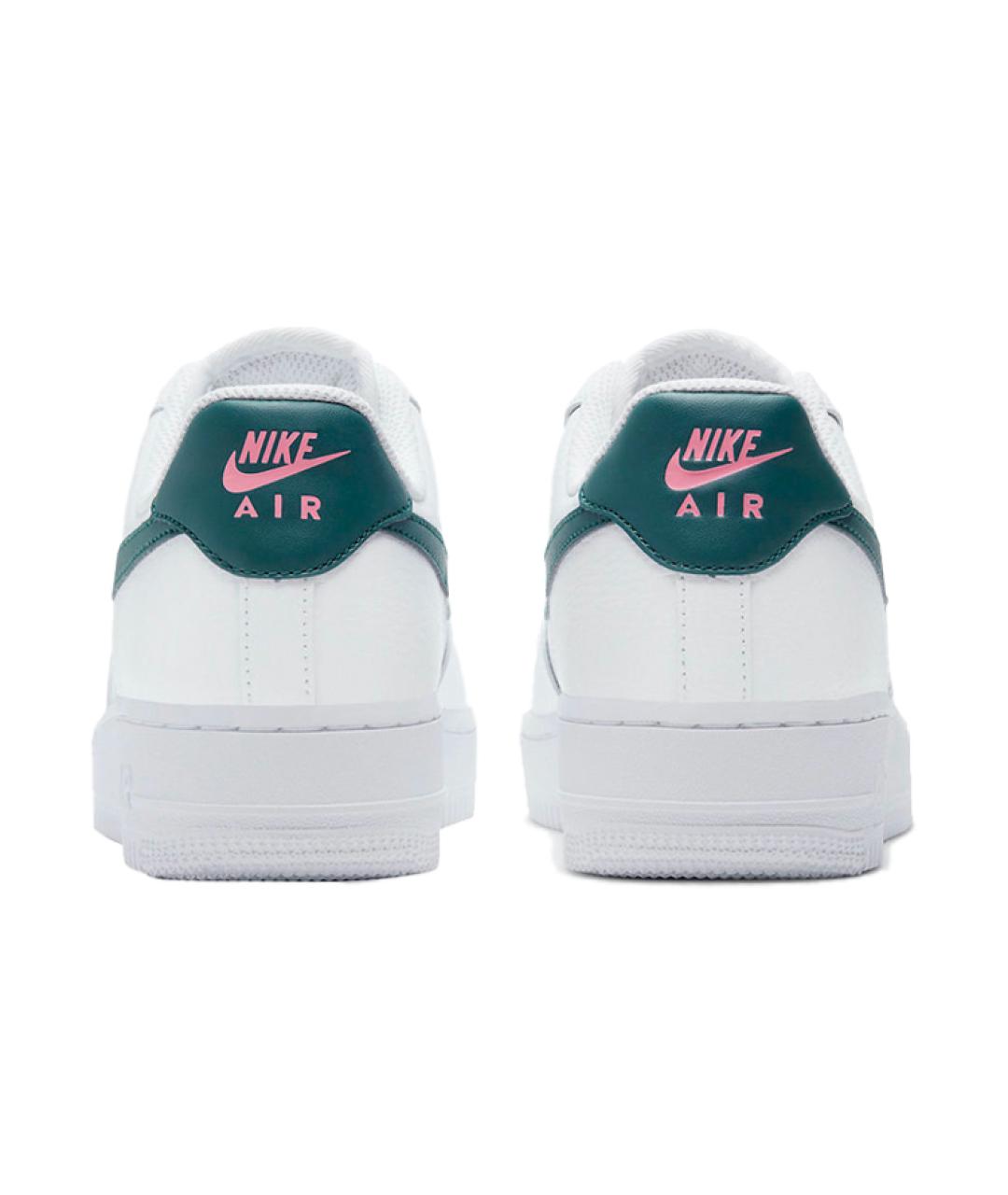 NIKE Белые кожаные кроссовки, фото 4