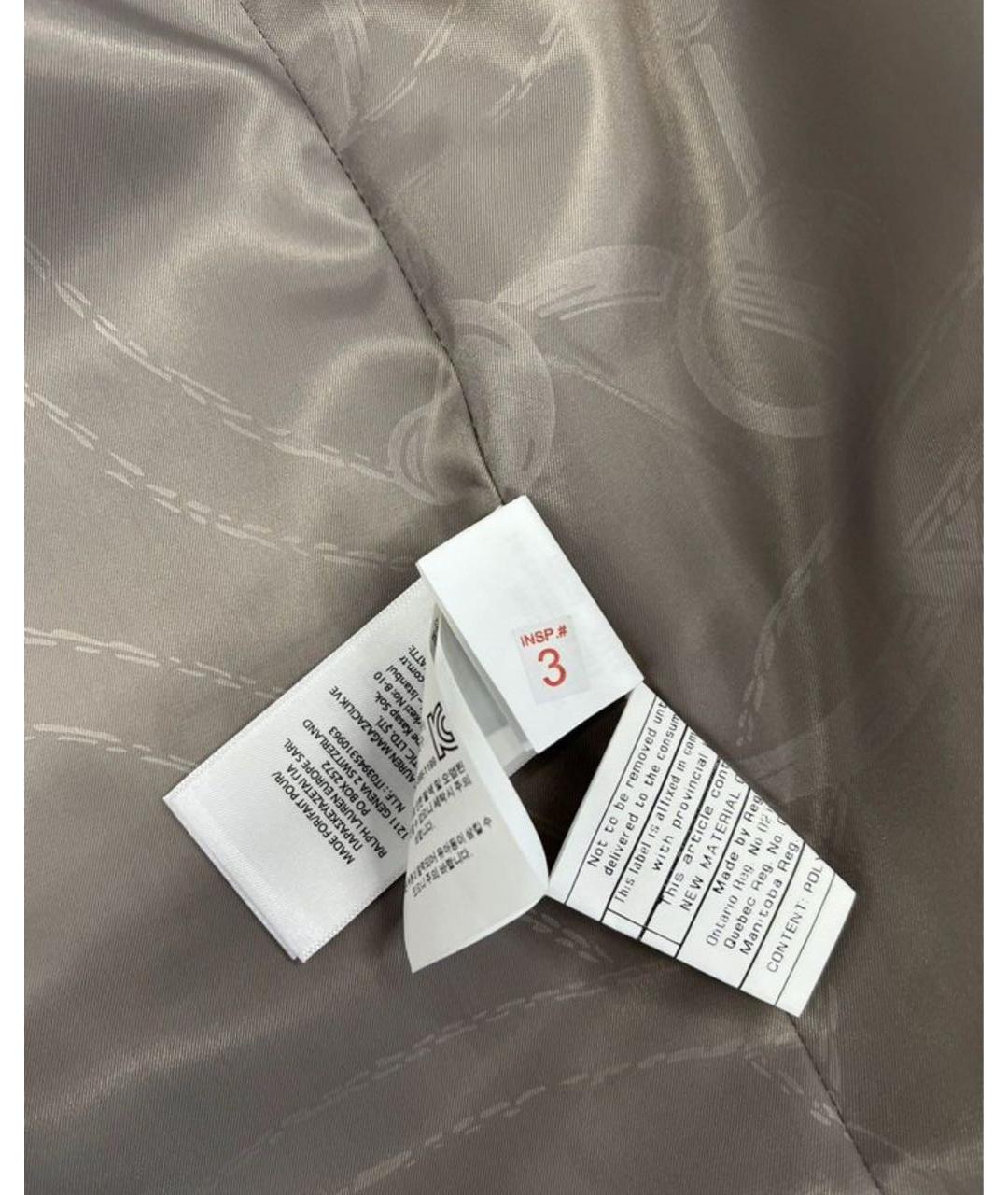 RALPH LAUREN Серый тренч/плащ, фото 5